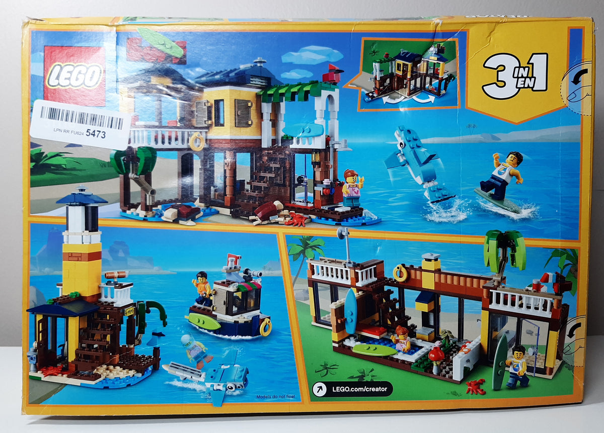 Surfer Beach House 31118 Retired (Damaged Box)