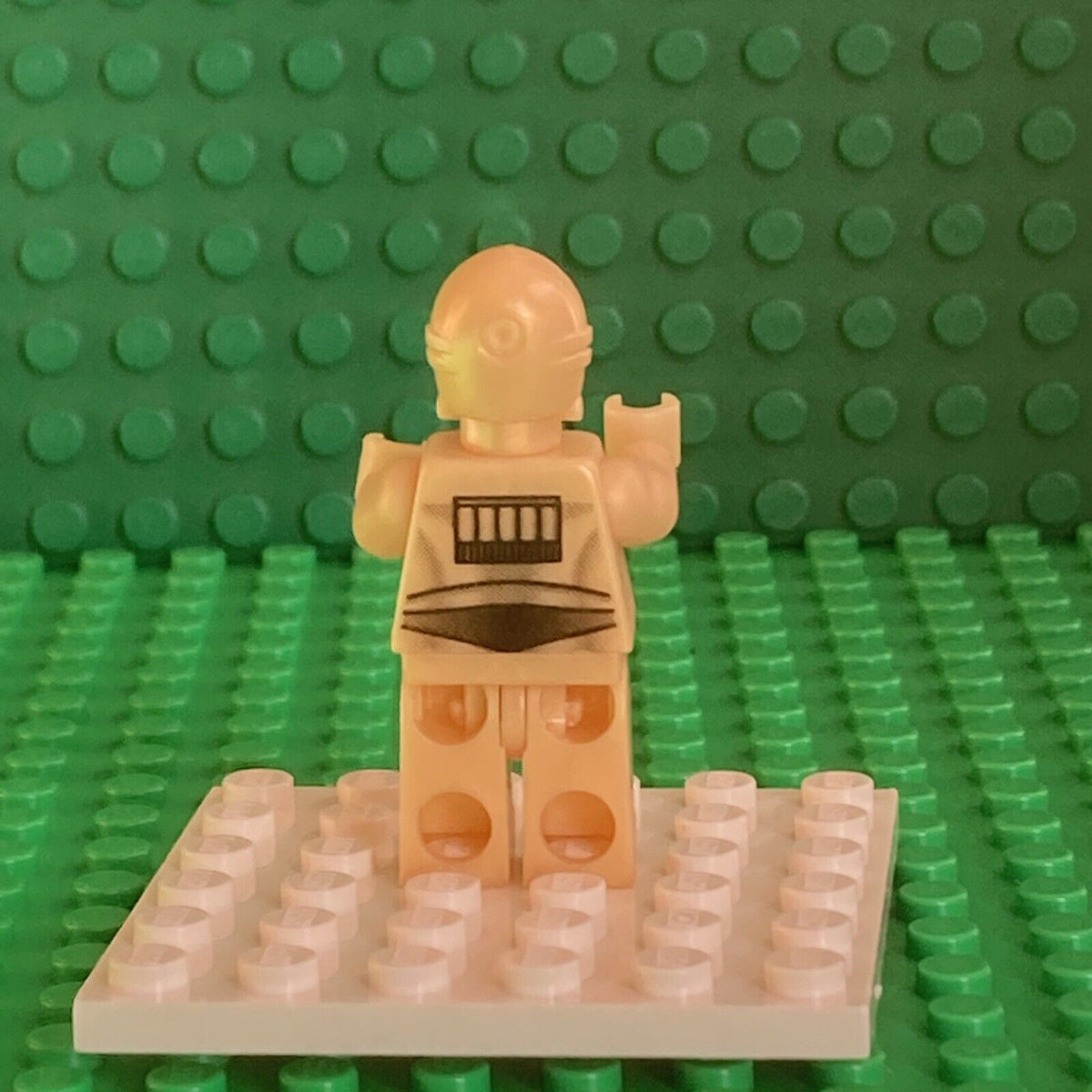 Lego Star Wars C-3PO Droids sw0010 4504, 10144 (Light Pearl Gold) Minifigure