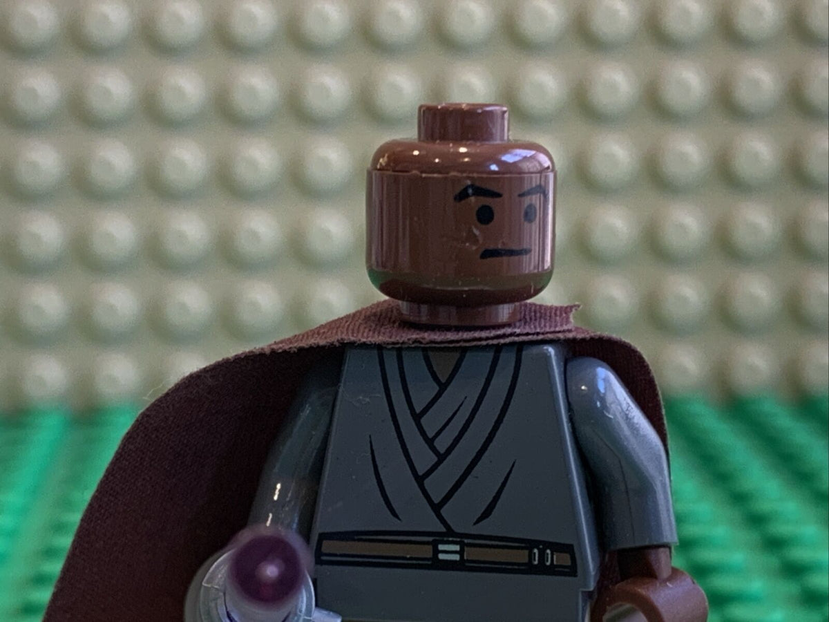 LEGO Star Wars Episode 3 Mace Windu Light-Up Lightsaber Minifigure sw0133