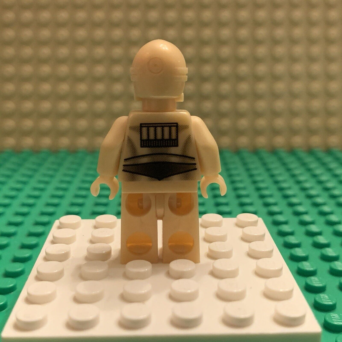 Lego Star Wars C-3PO Droids sw0010 4504, 10144 (Light Pearl Gold) Minifigure