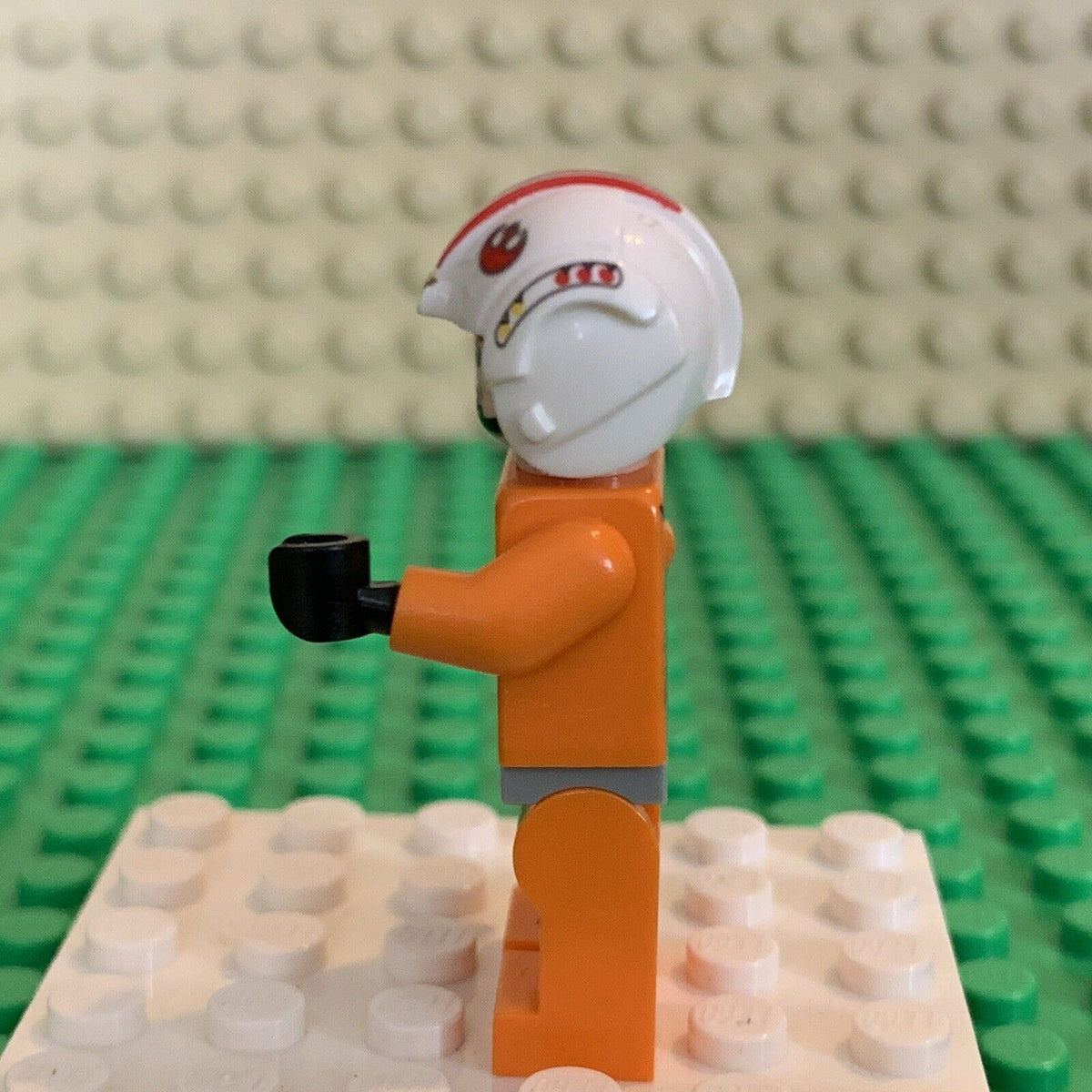 LEGO Star Wars Luke Skywalker Minifigure Pilot Printed Legs Visor Up Down sw0991